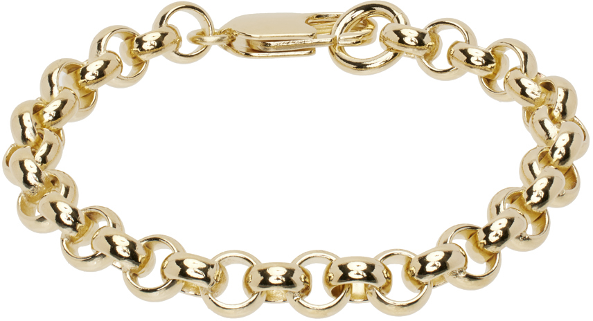 Laura Lombardi Gold Rolo Chain Bracelet