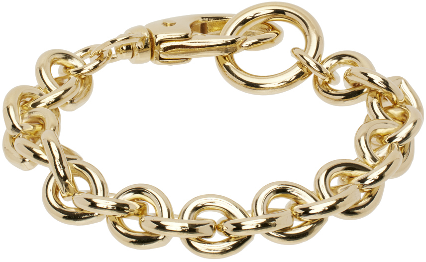 Laura Lombardi Gold Cable Chain Bracelet