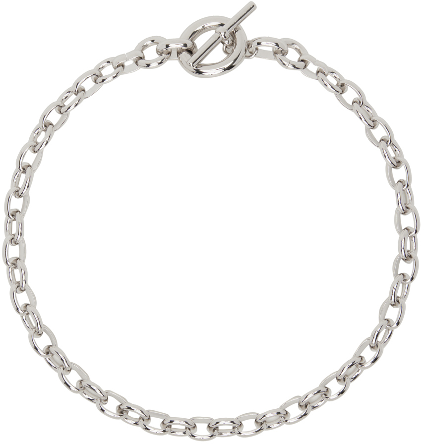 Laura Lombardi Silver Portrait Necklace | Smart Closet