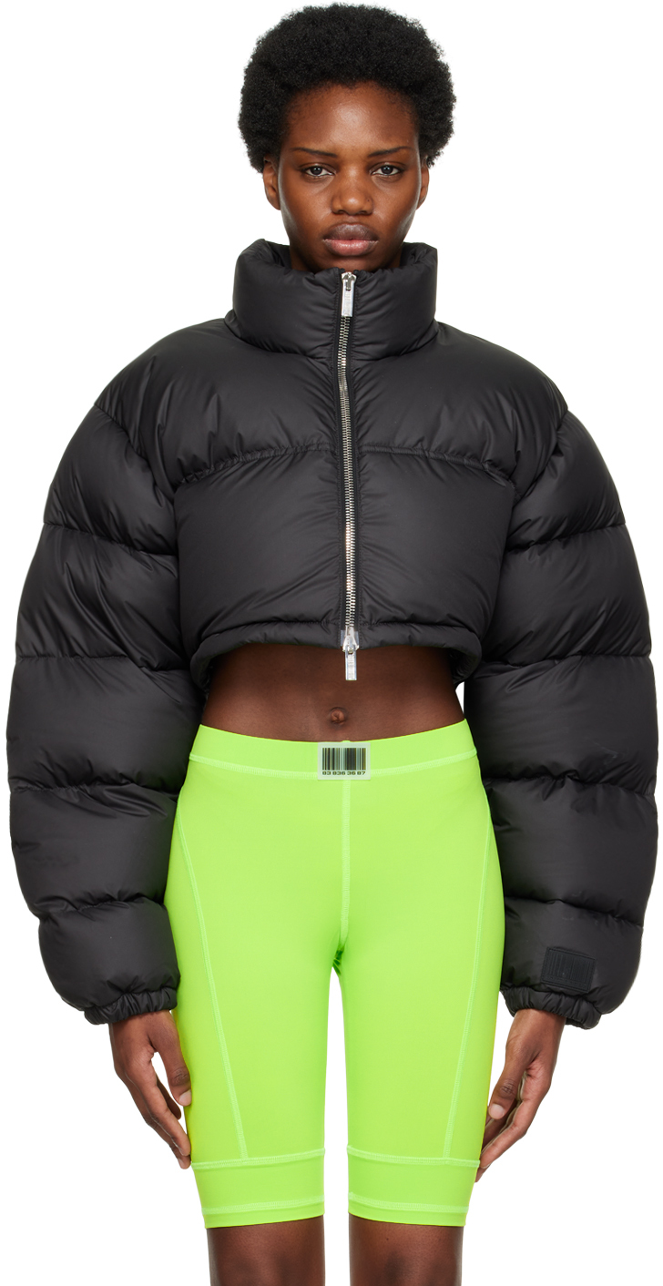 Vtmnts Puffer Down Jacket In Black