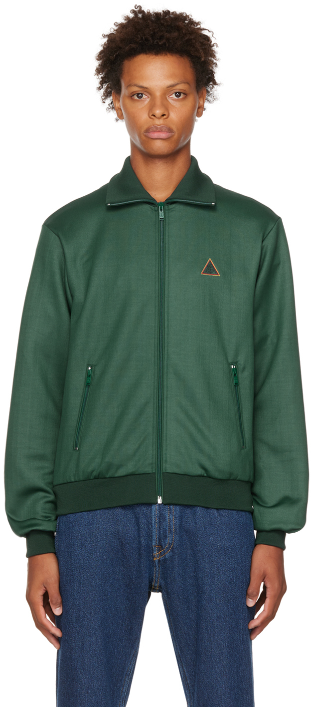 Lanvin Green Embroidered Jacket
