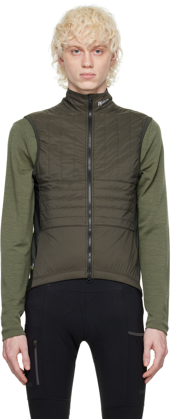 Gray Odyssey Cycling Insulated Vest