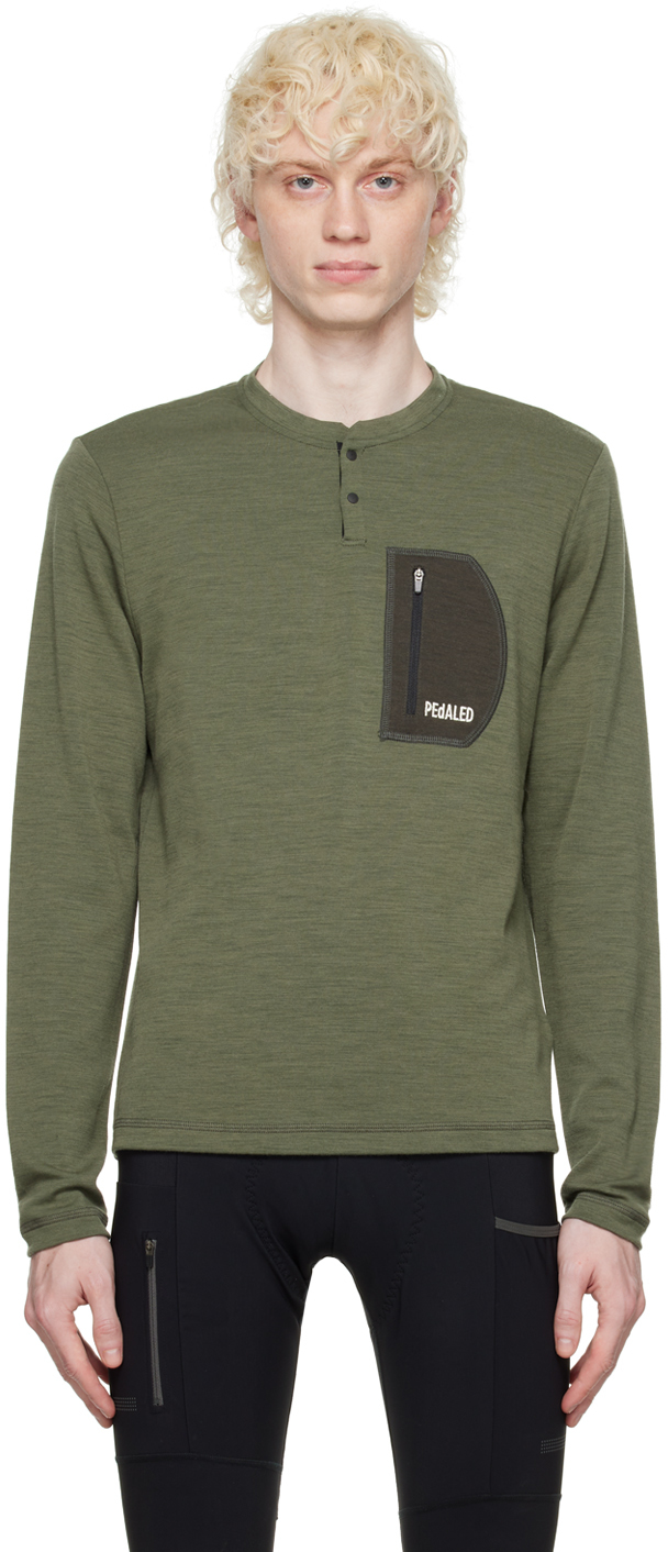 Khaki Jary Long Sleeve T-Shirt