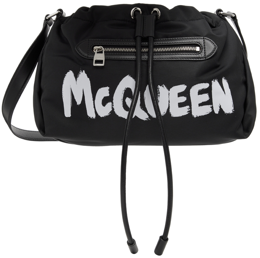 Alexander McQueen Black 'The Ball Bundle' Bag