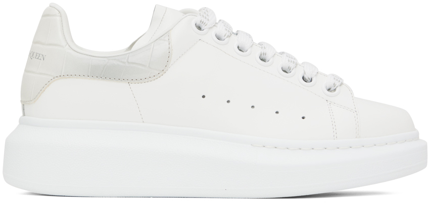 Alexander McQueen White Larry Sneakers