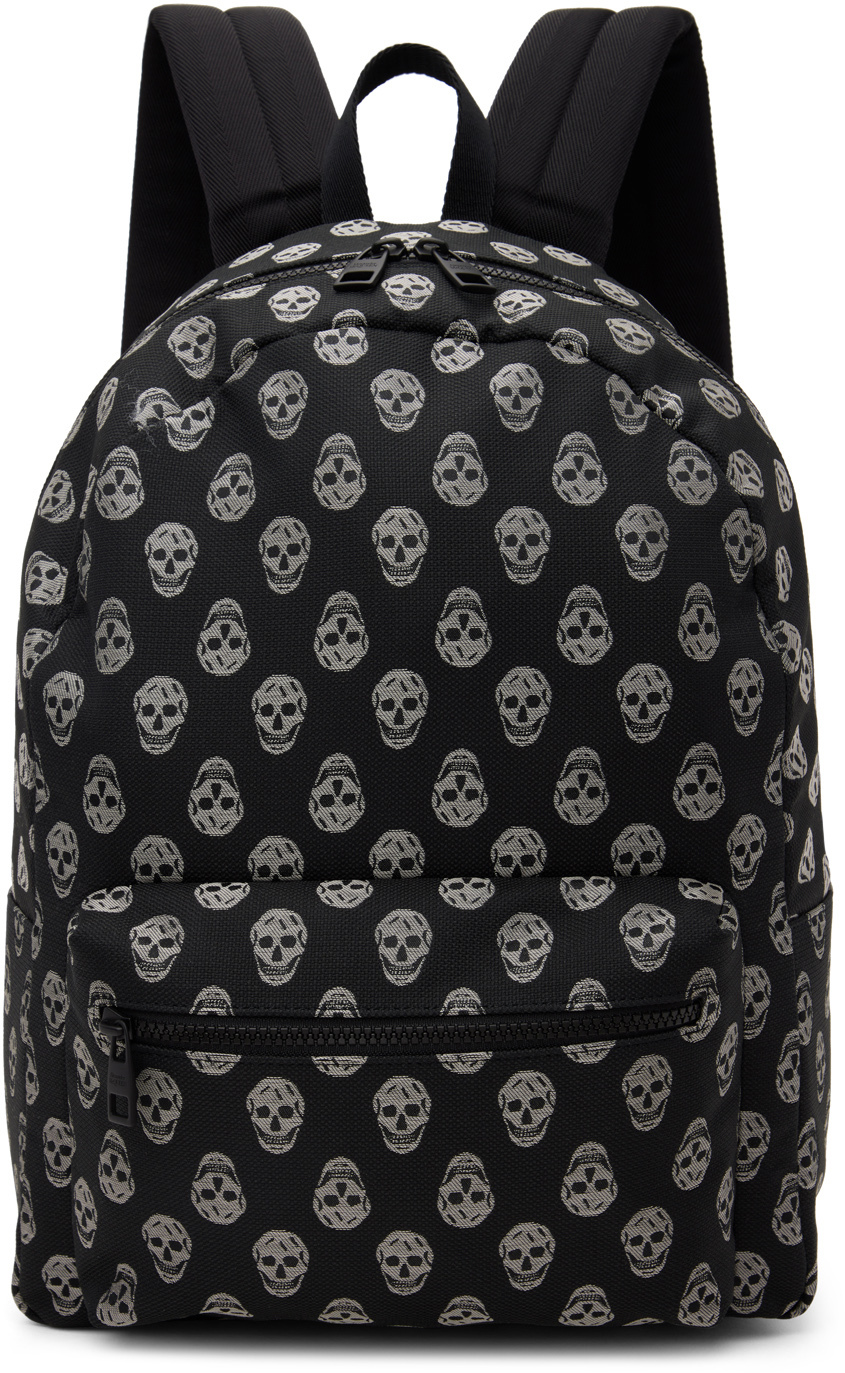 Alexander McQueen Synthetic Metropolitan Logo Detail Backpack in Nero Black Mens Backpacks Alexander McQueen Backpacks for Men Save 71% 