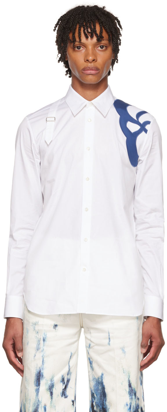 Alexander McQueen White Cotton Shirt