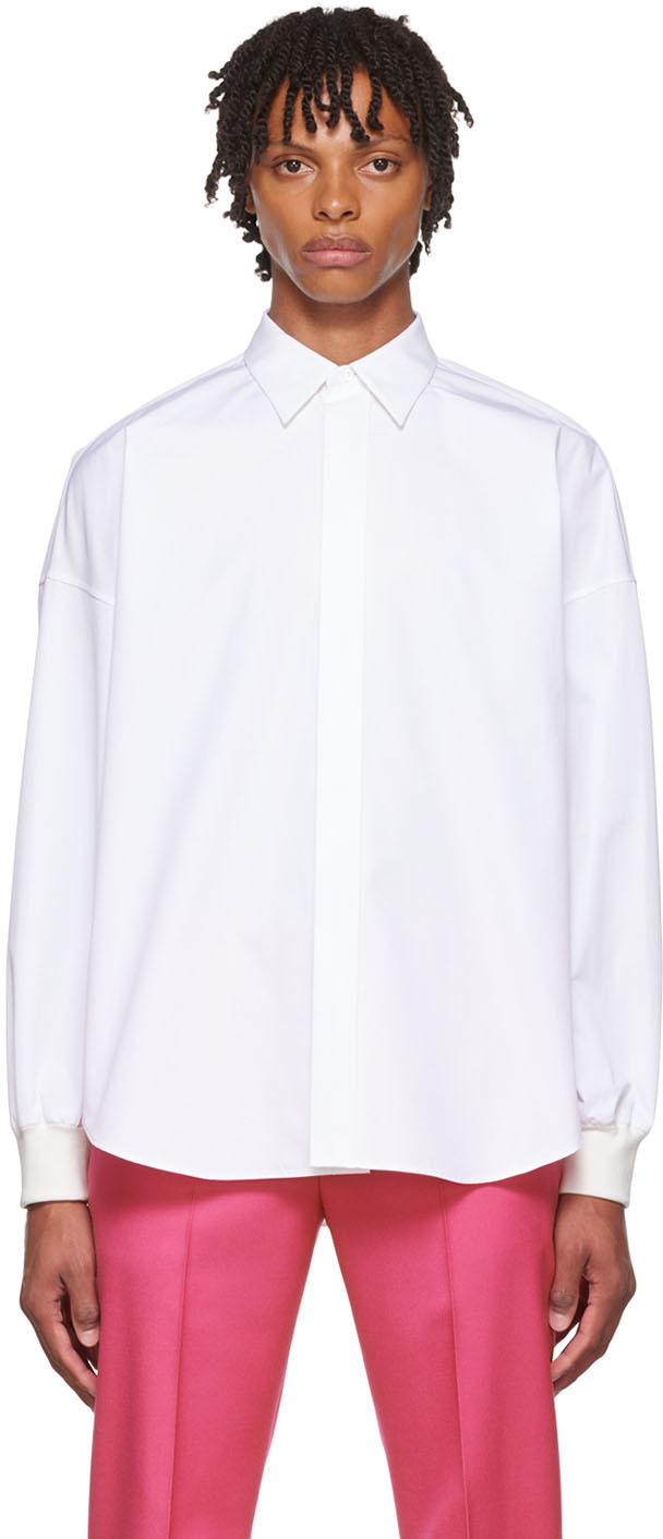 Alexander McQueen - Embroidered Cotton-Piqué Polo Shirt - White Alexander  McQueen