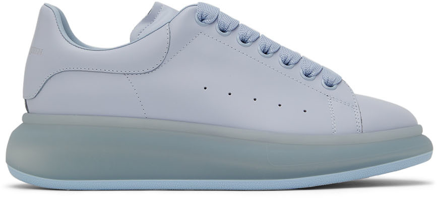 Alexander McQueen: Blue Oversized Sneakers | SSENSE