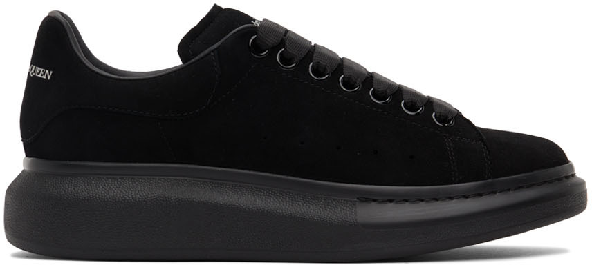 Alexander McQueen Leather Sneakers Oversize in Black for Men Mens Shoes Trainers Low-top trainers 