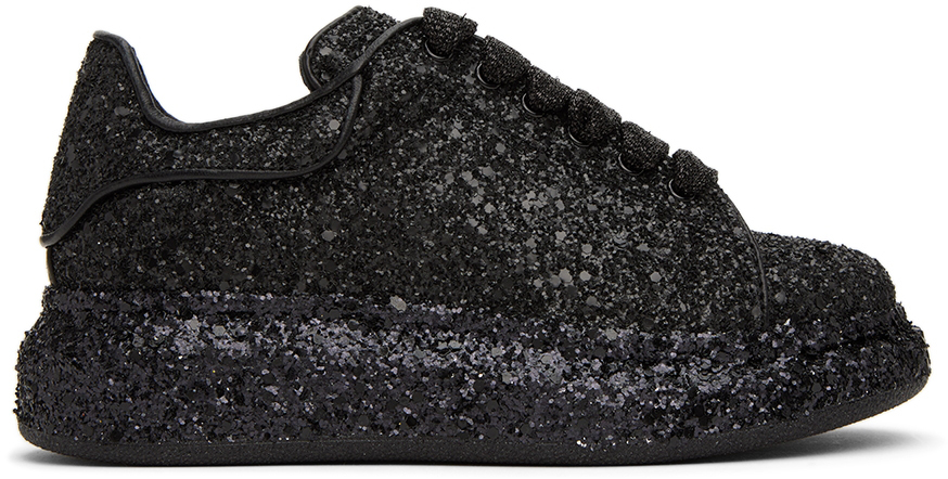 Kids Black All Over Glitter Sneakers Ssense Scarpe Sneakers Sneakers con glitter 
