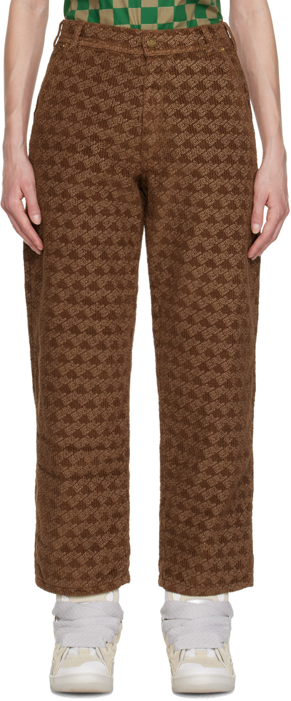 Brown Padded Trousers