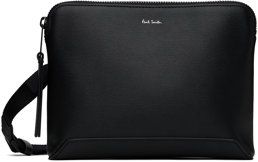 Black Musette Bag by Paul Smith on Sale
