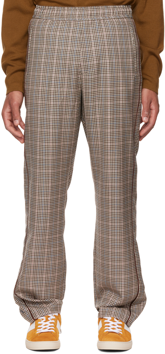Paul Smith Beige Drawstring Trousers