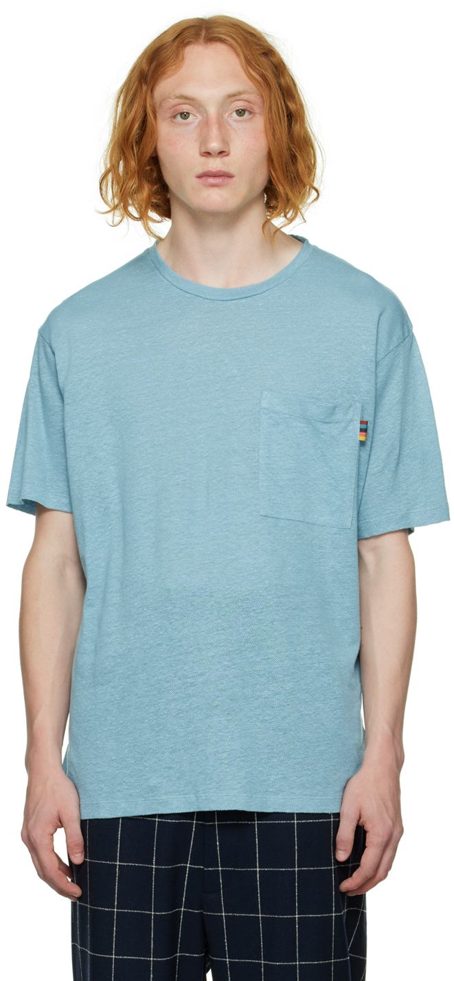 Paul Smith Blue Pocket T-Shirt