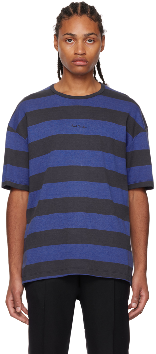 Paul Smith Blue Stripe T-Shirt
