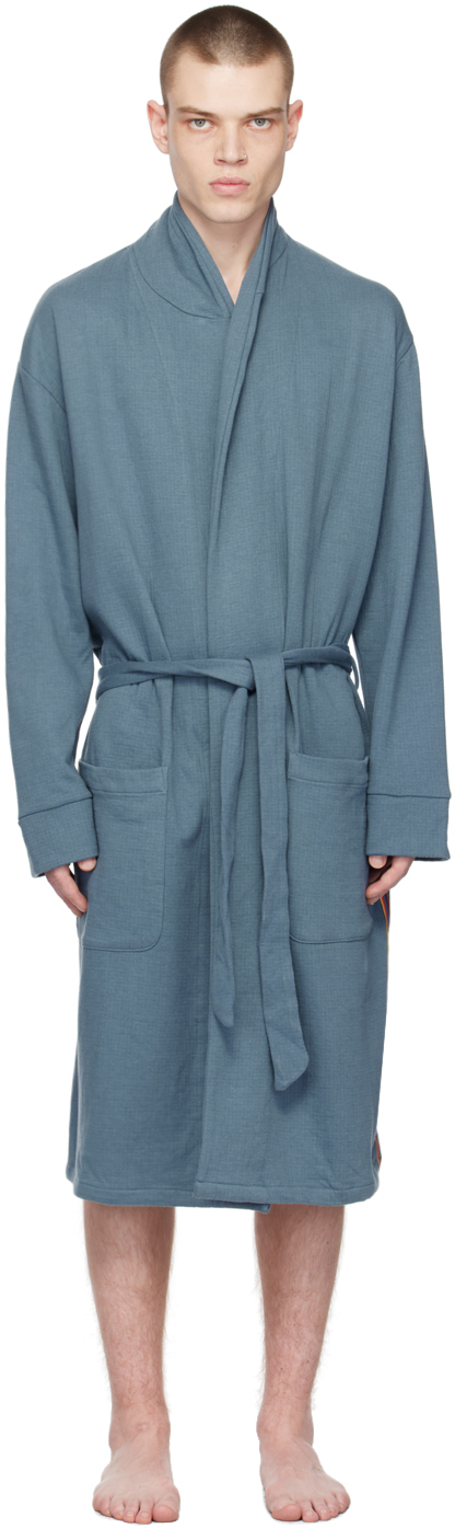 Paul Smith Green Dressing Gown Robe In 37 Greens