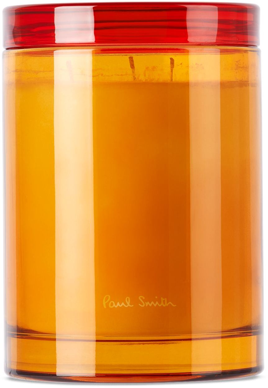 Paul Smith Orange Bookworm Candle, 1000 G In N/a