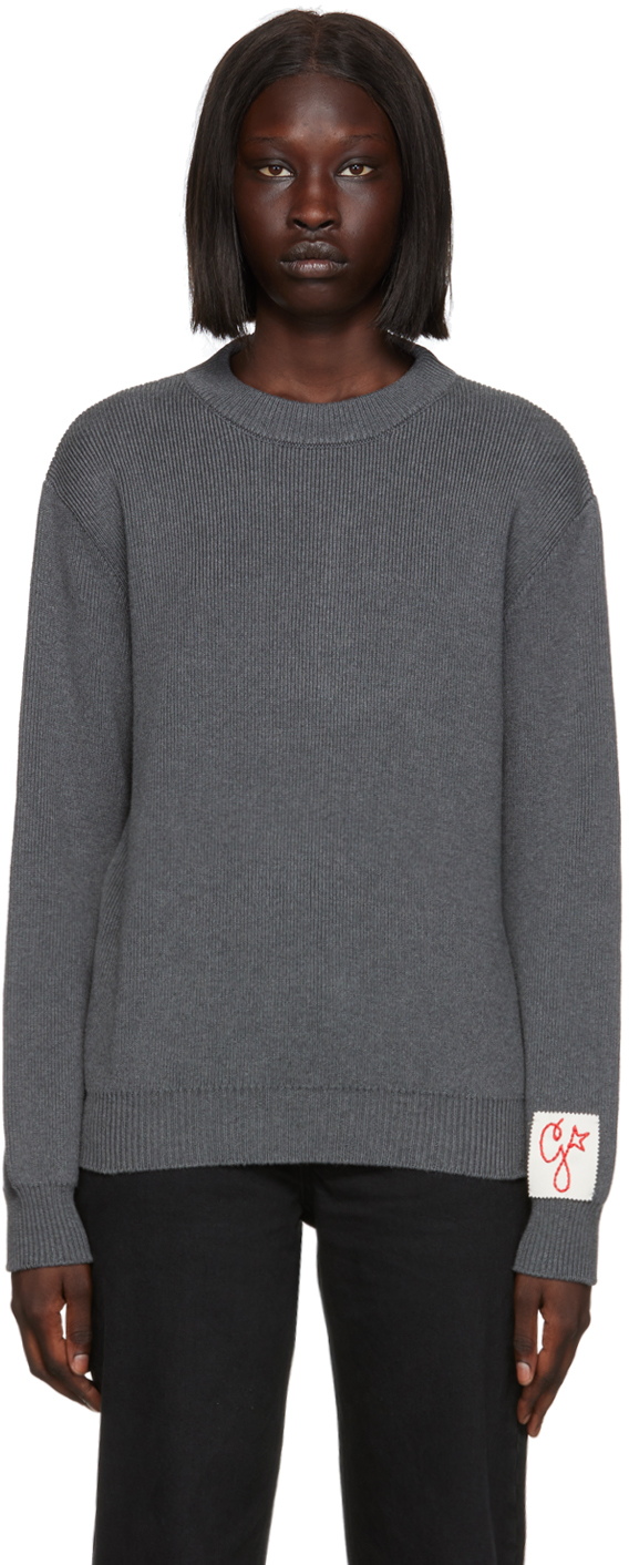 Golden Goose Gray Patch Sweater