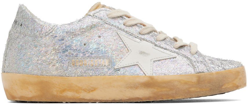 Ssense Scarpe Sneakers Sneakers con glitter Baby & Silver Glitter May Sneakers 
