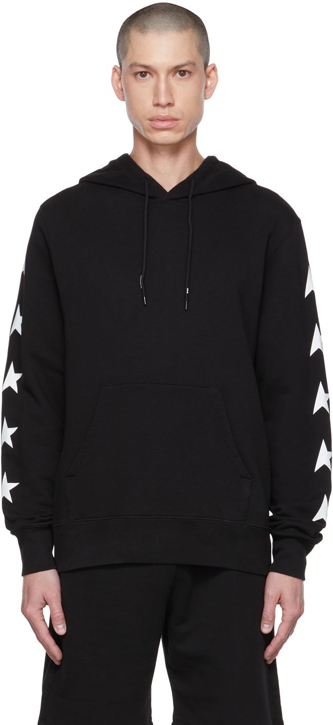 Golden Goose Deluxe Brand Black Cotton Alighiero Sweatshirt