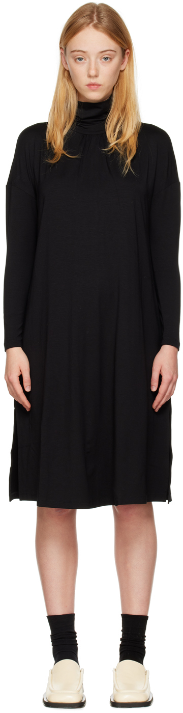 Max Mara Leisure Black Oltre Midi Dress