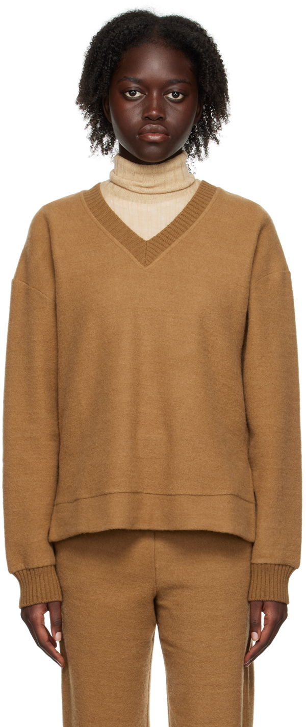 Max Mara Leisure Brown Mammola Sweater