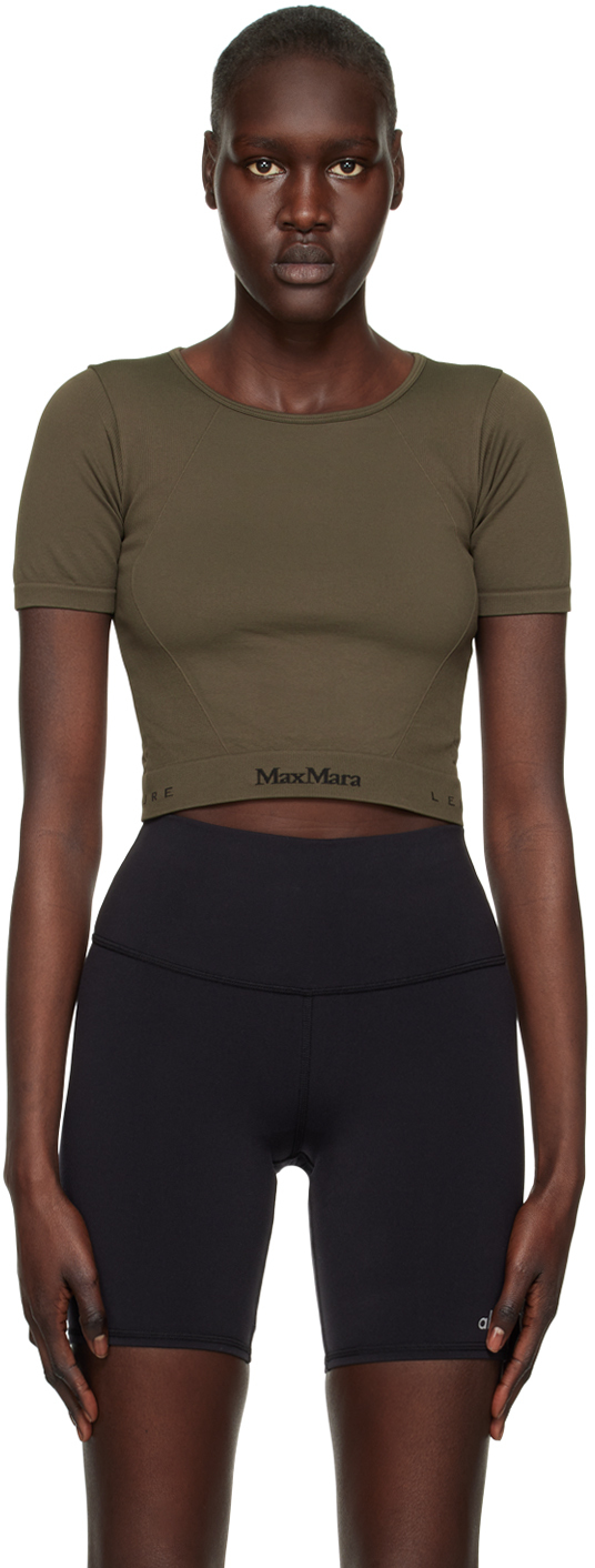 max-mara-leisure-haut-de-sport-elmo-kaki-ssense-france