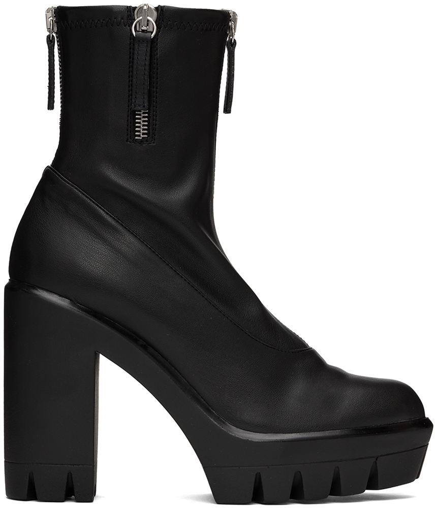 Black Blaze Ankle Boots by Giuseppe on