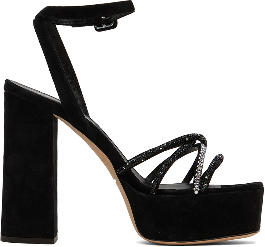 Black Blasvegas 120mm Heeled Sandals