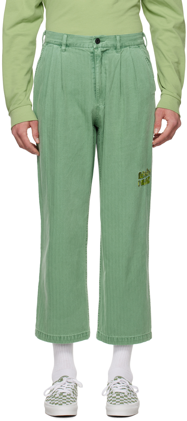 Brain Dead Green Connections Trousers