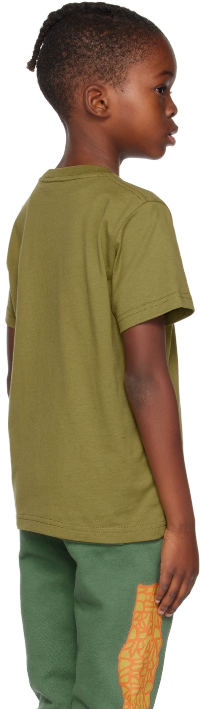 Brain Dead Kids Green Creepers T-shirt In Moss