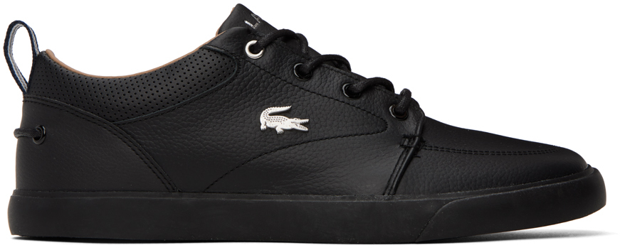 Lacoste: Black Bayliss Sneakers | SSENSE