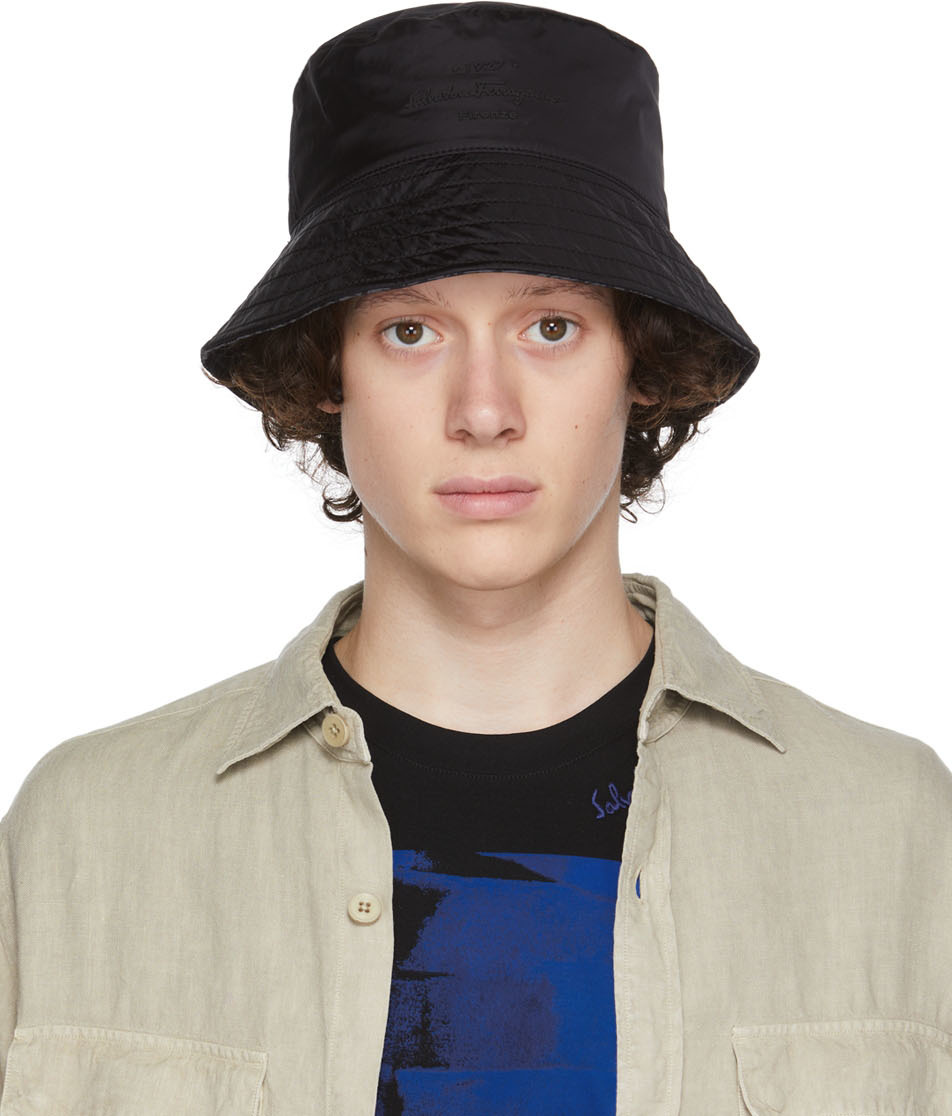 Fendi Reversible Blue Forever Bucket Hat, $490, SSENSE