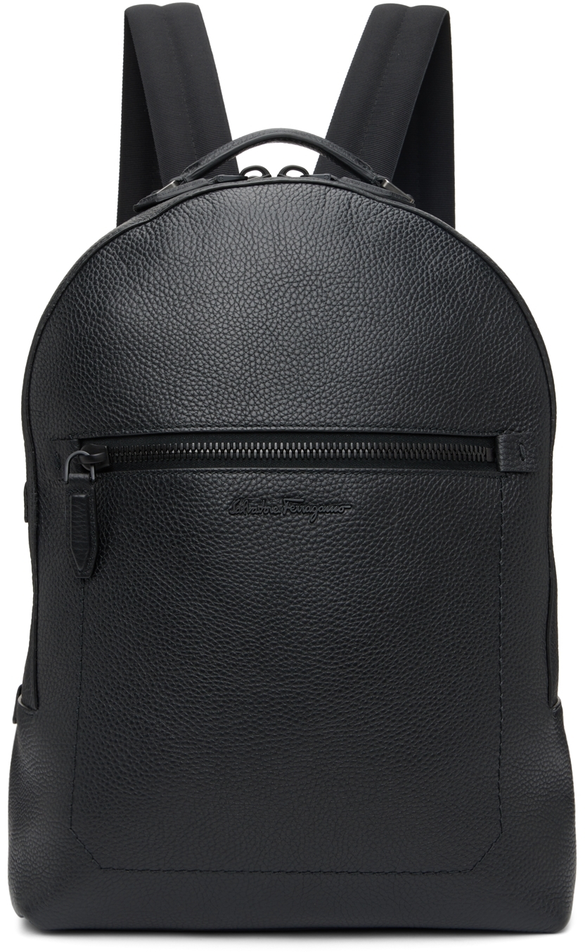 Black Quentin Backpack SSENSE Men Accessories Bags Rucksacks 