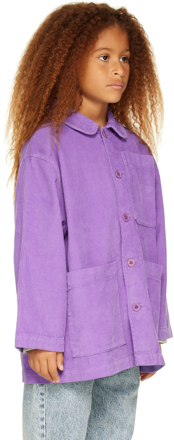 Main Story Kids Purple Squirrel Jacket In Bell Flower