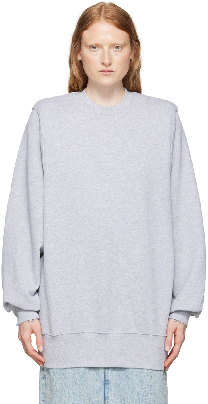 Gray French Terry Sweater