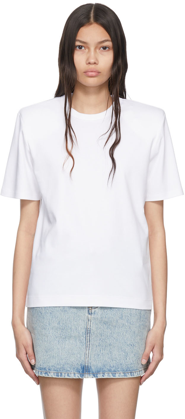 Wardrobe.nyc Cotton Jersey T-shirt In White