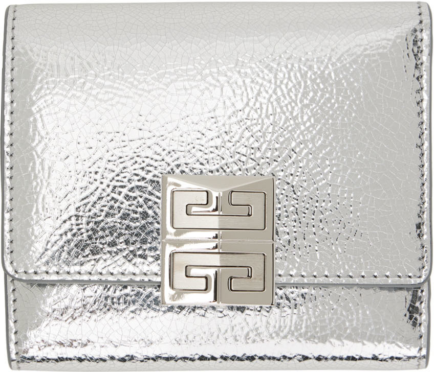 Givenchy Silver 4G Wallet