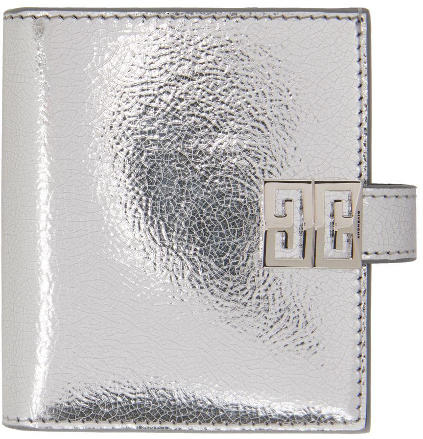 Silver Small 4G Wallet