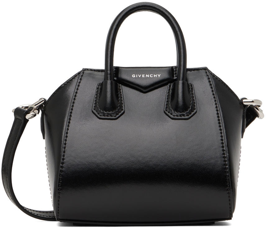 Givenchy Black Micro Antigona Shoulder Bag