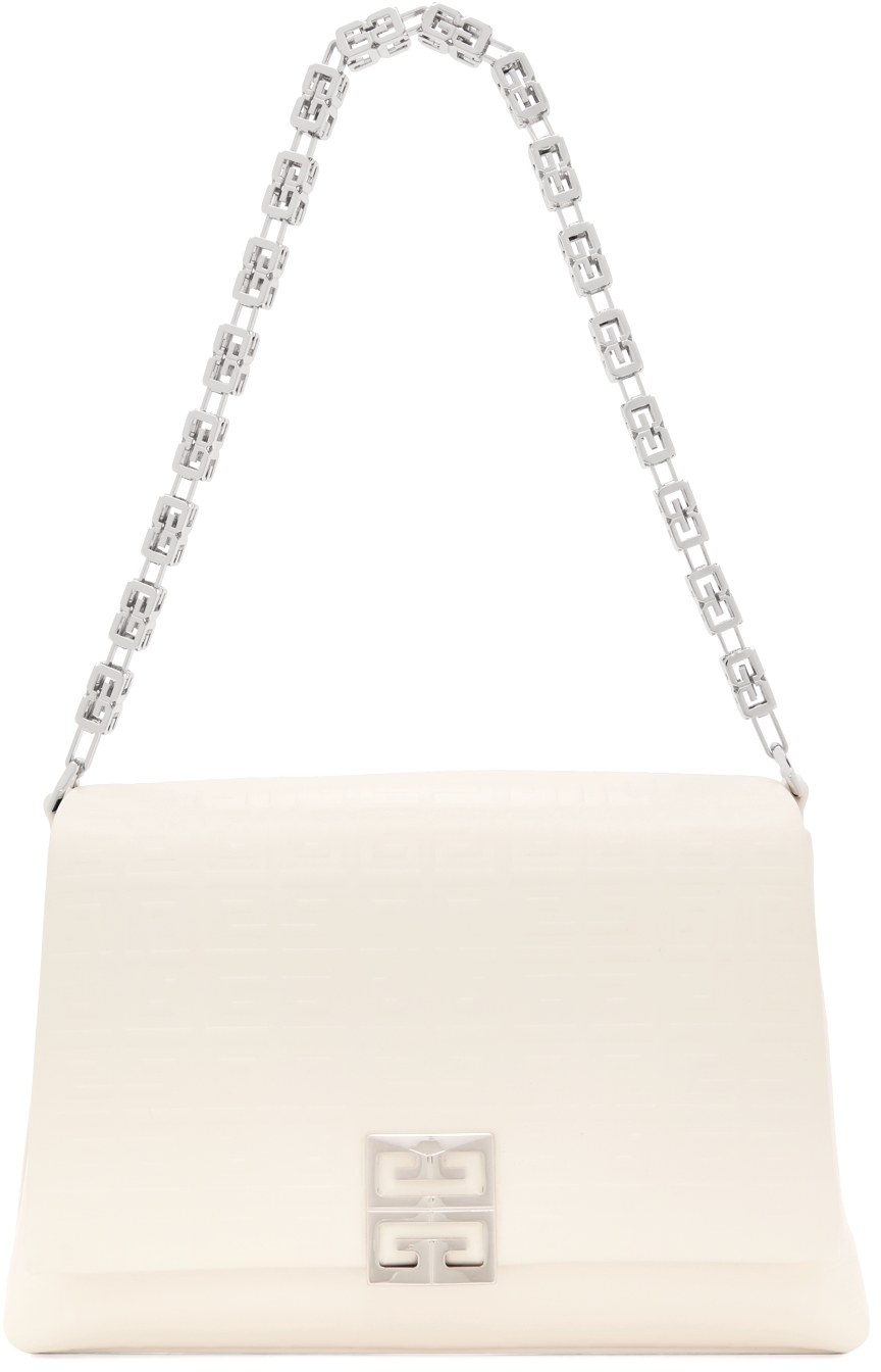 Givenchy Off-White Medium 4G Shoulder Bag