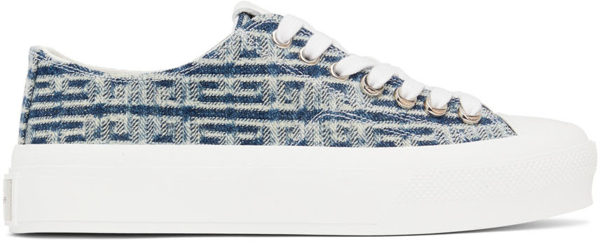 Givenchy Blue City Low-Top Sneakers
