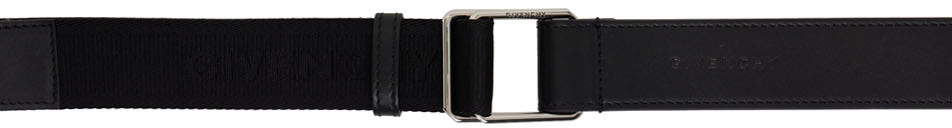 Black Double Ring Belt