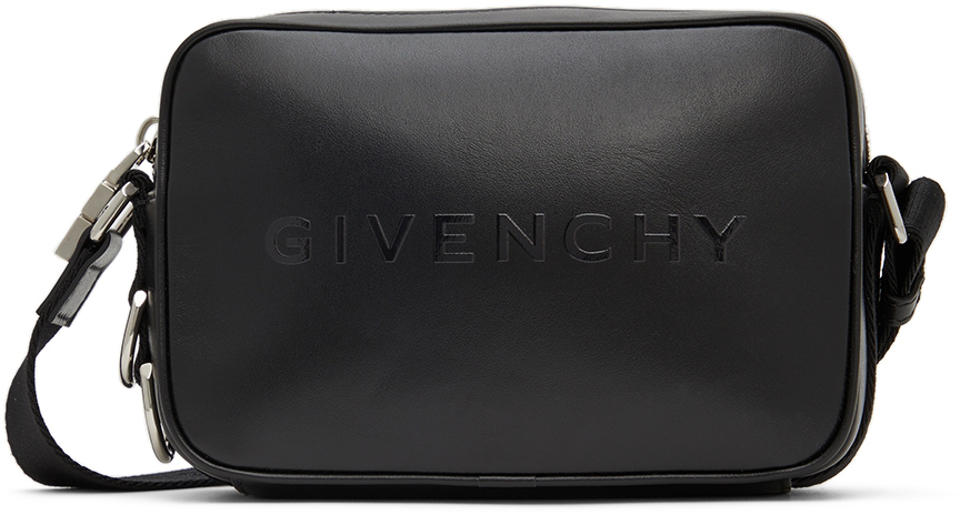 Givenchy Black Camera Messenger Bag