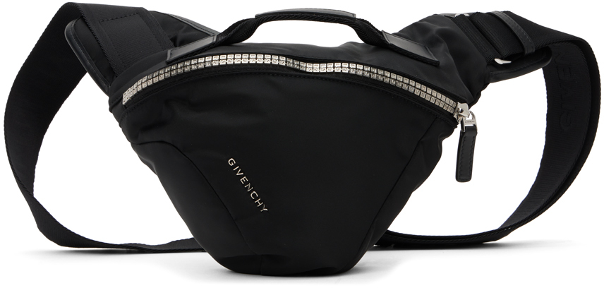 Givenchy Black G-Zip Triangle Bag