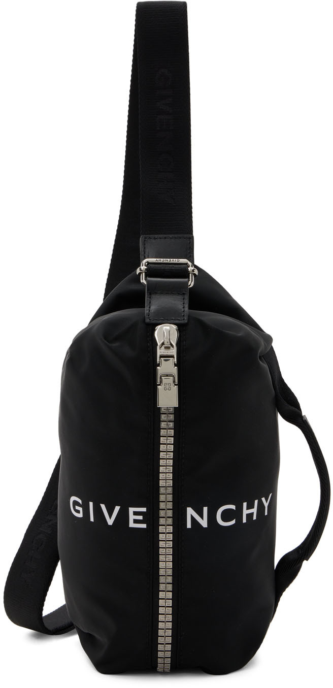 Black G-zip Mini Belt Bag