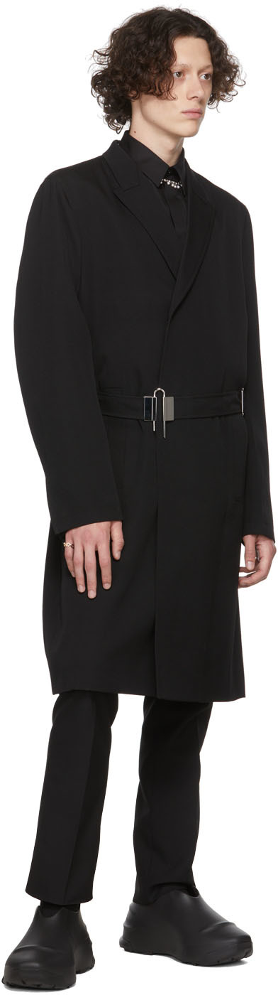 Givenchy ブラック ウール コート