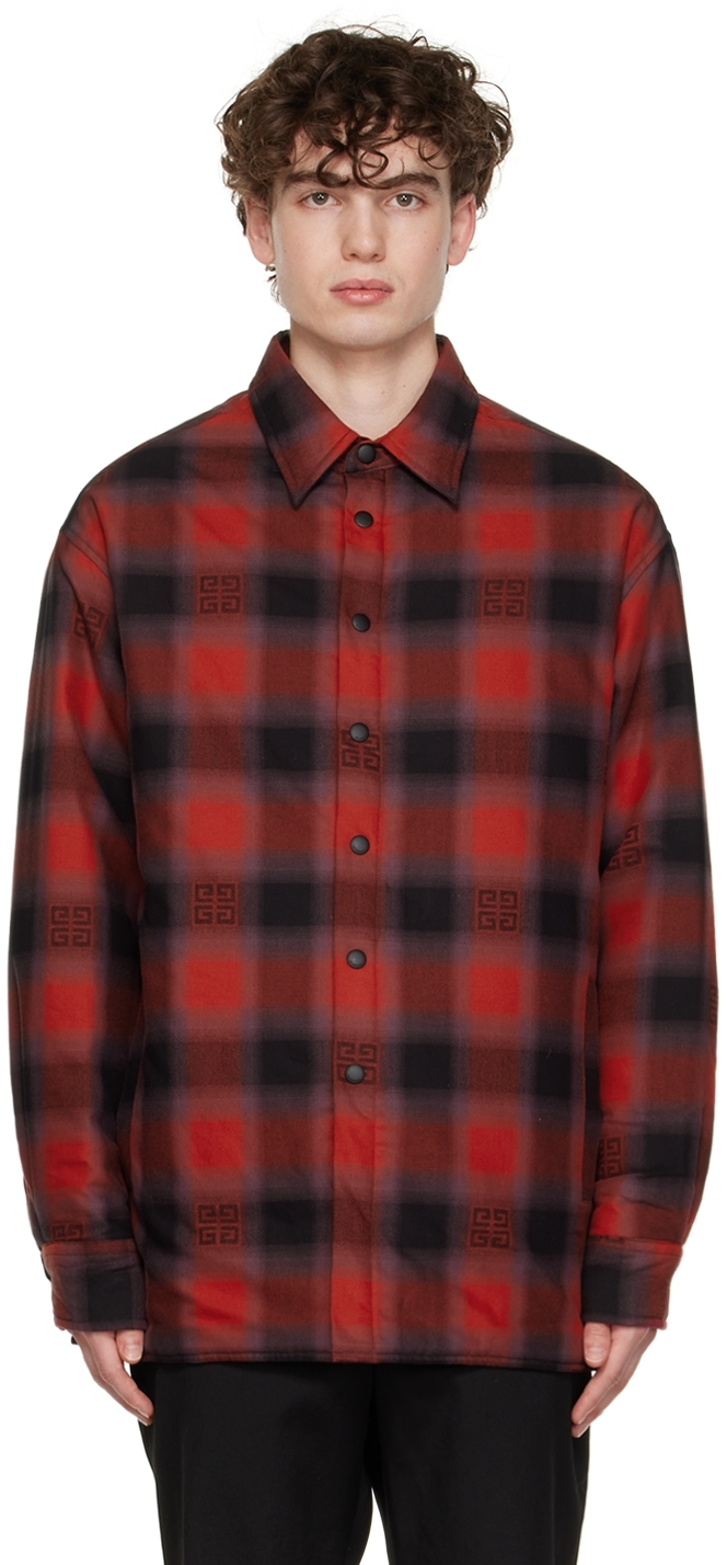 Givenchy plaid outlet shirt