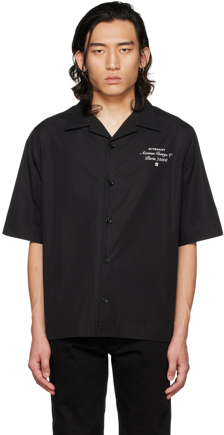 Givenchy Black Boxy Shirt